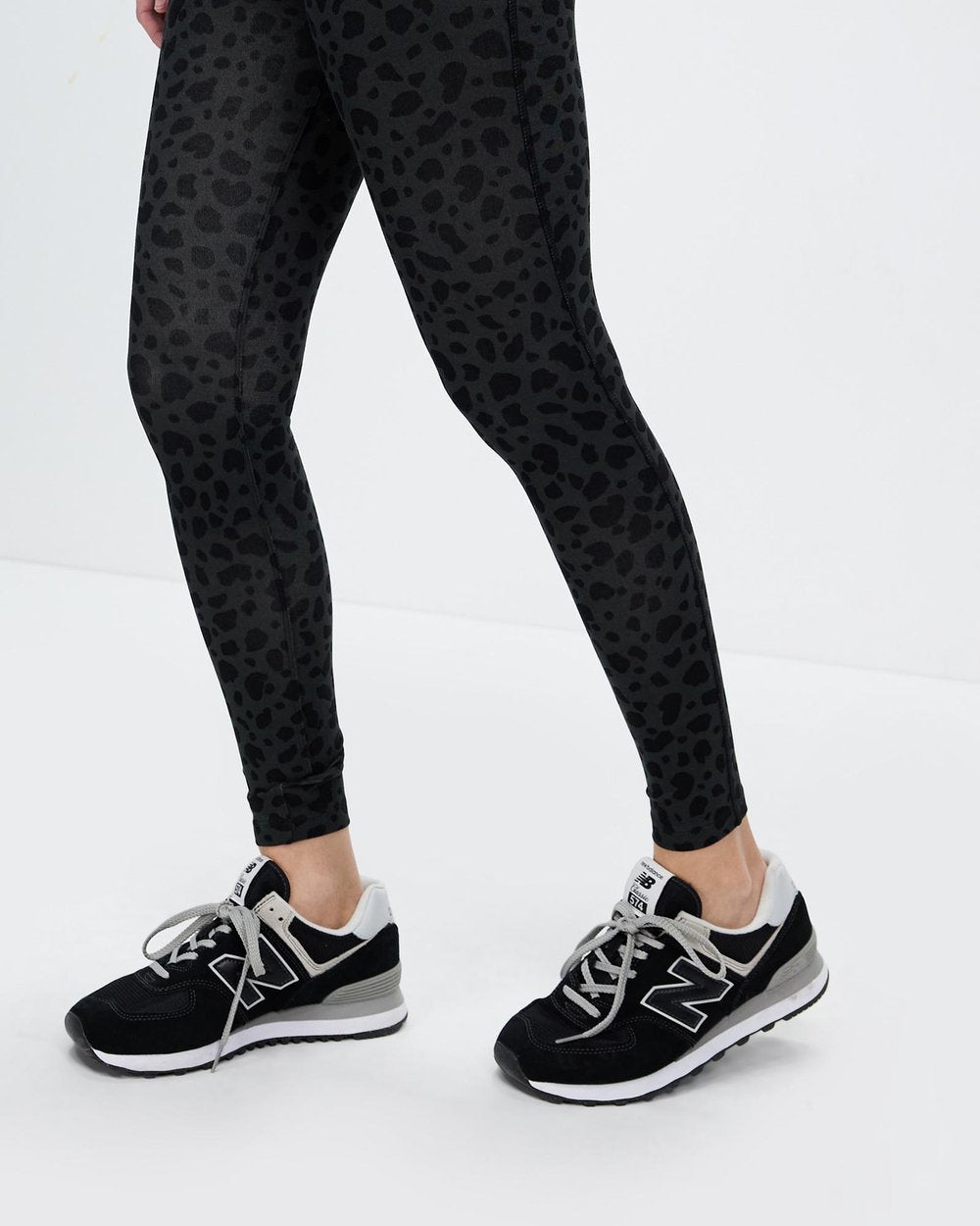 Pixie Legging | Charcoal Leopard