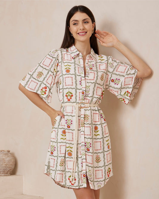 Devon Print Dress