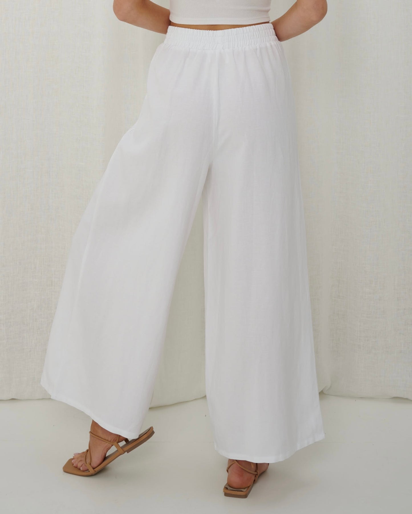 Felicity Pant | White