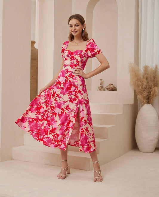 Blossom Floral Sleeved Dress