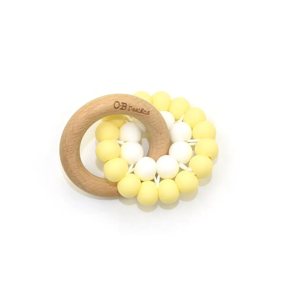 Silicon Teether Toy | Lemon