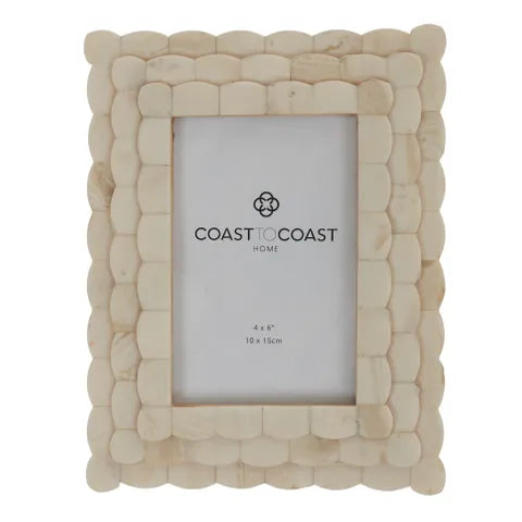 Gretel Bone Frame 4x6 | Ivory