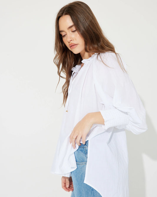 Isabella Blouse | White