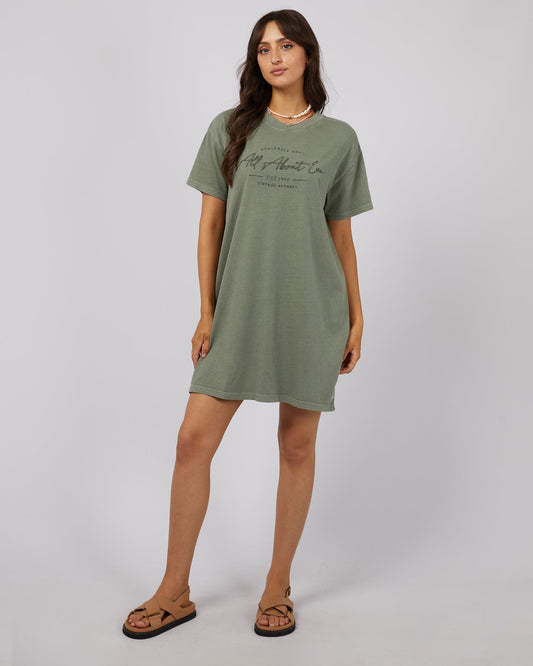 Classic Tee Dress | Khak