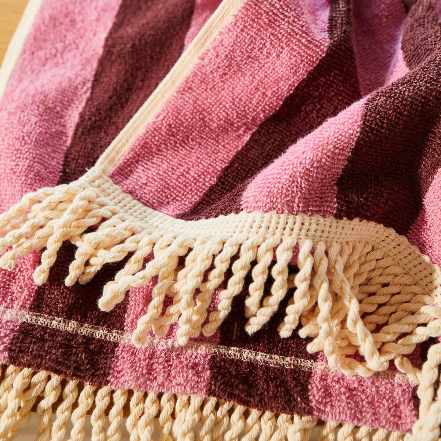 Jarita Hooded Nudie Rudie Towel | Rosewater