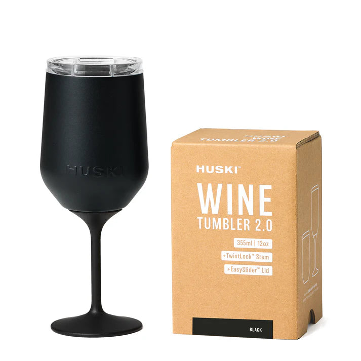 Huski Wine Tumbler | Black