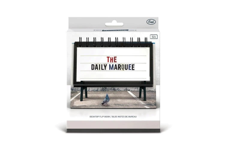 Daily Marquee Desk Flip Book