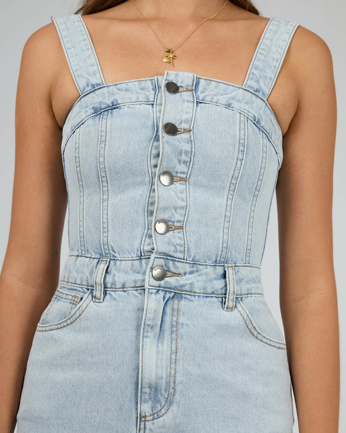 Coco Midi Denim Dress