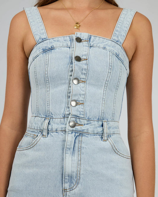 Coco Midi Denim Dress