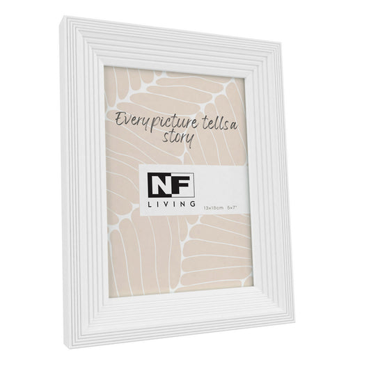 NF Living | Classic Photo Frame | 5x7” White