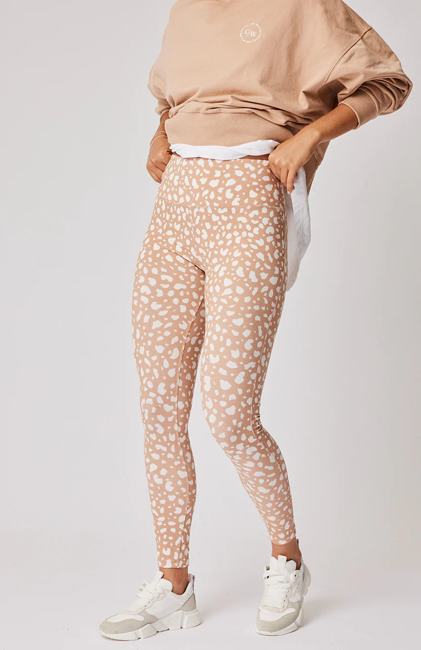 Pixie Legging | Maple Leopard