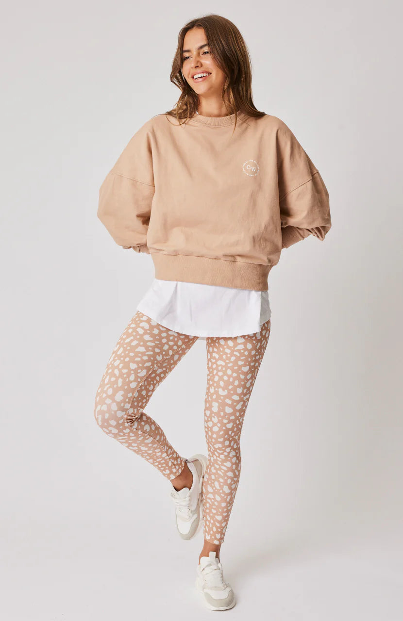 Pixie Legging | Maple Leopard