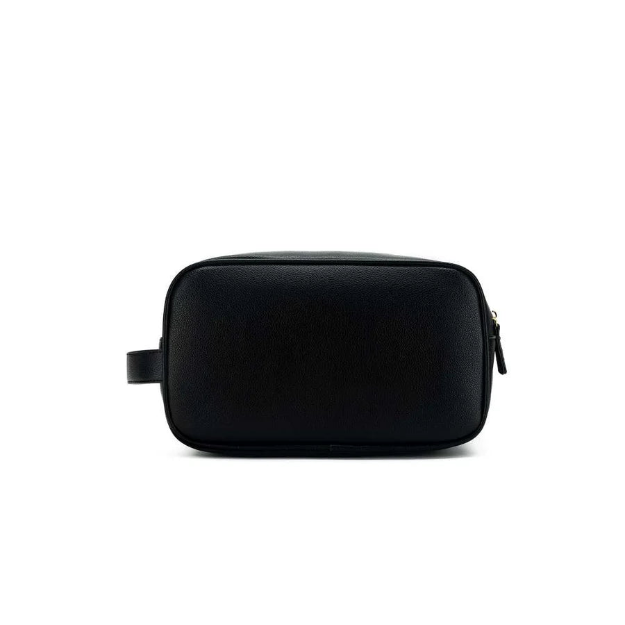 Hugo Wash Bag | Black & Orange