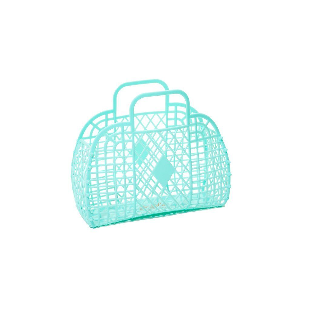 Mini Retro Basket | Mint