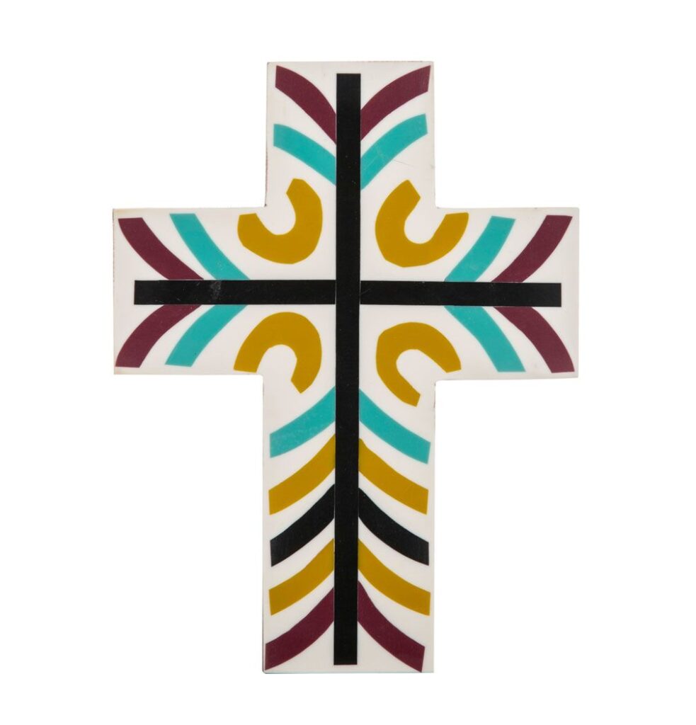 Nevaeh Wall Cross Sculpture