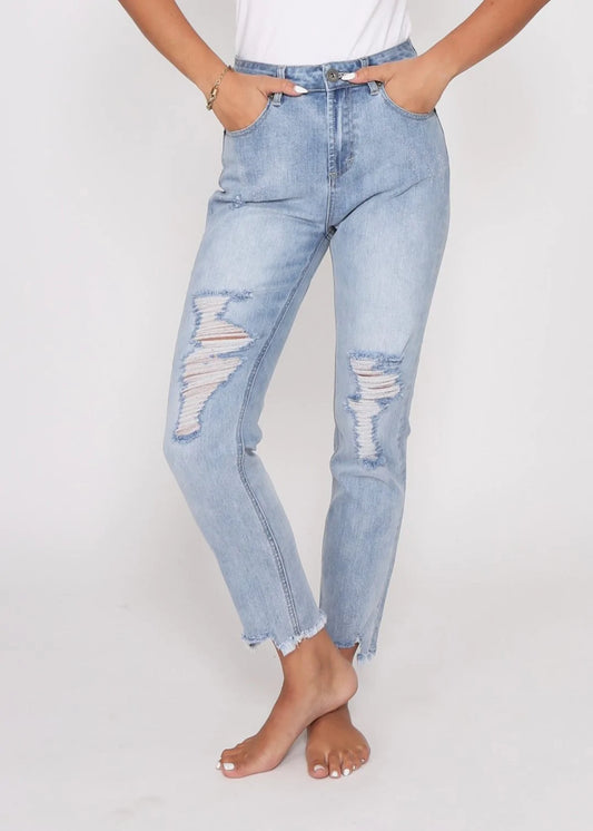 Monaco Jeans | Boyfriend Jeans in Blue