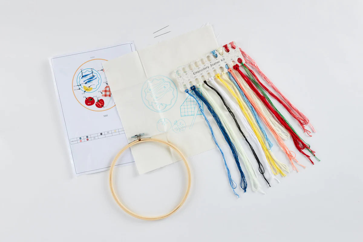 Embroidery Kit | Picnic