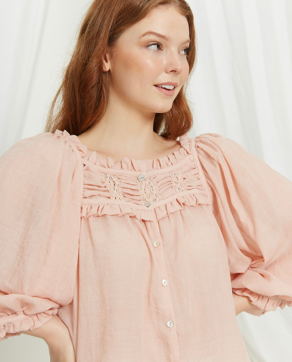 Iris Maxi | Abbey Top in Blush