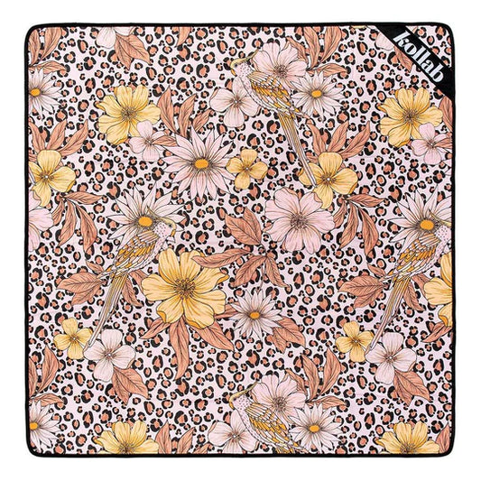 Mini Mat | Leopard Floral