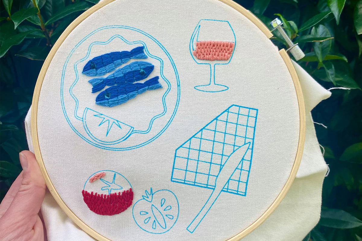 Embroidery Kit | Picnic