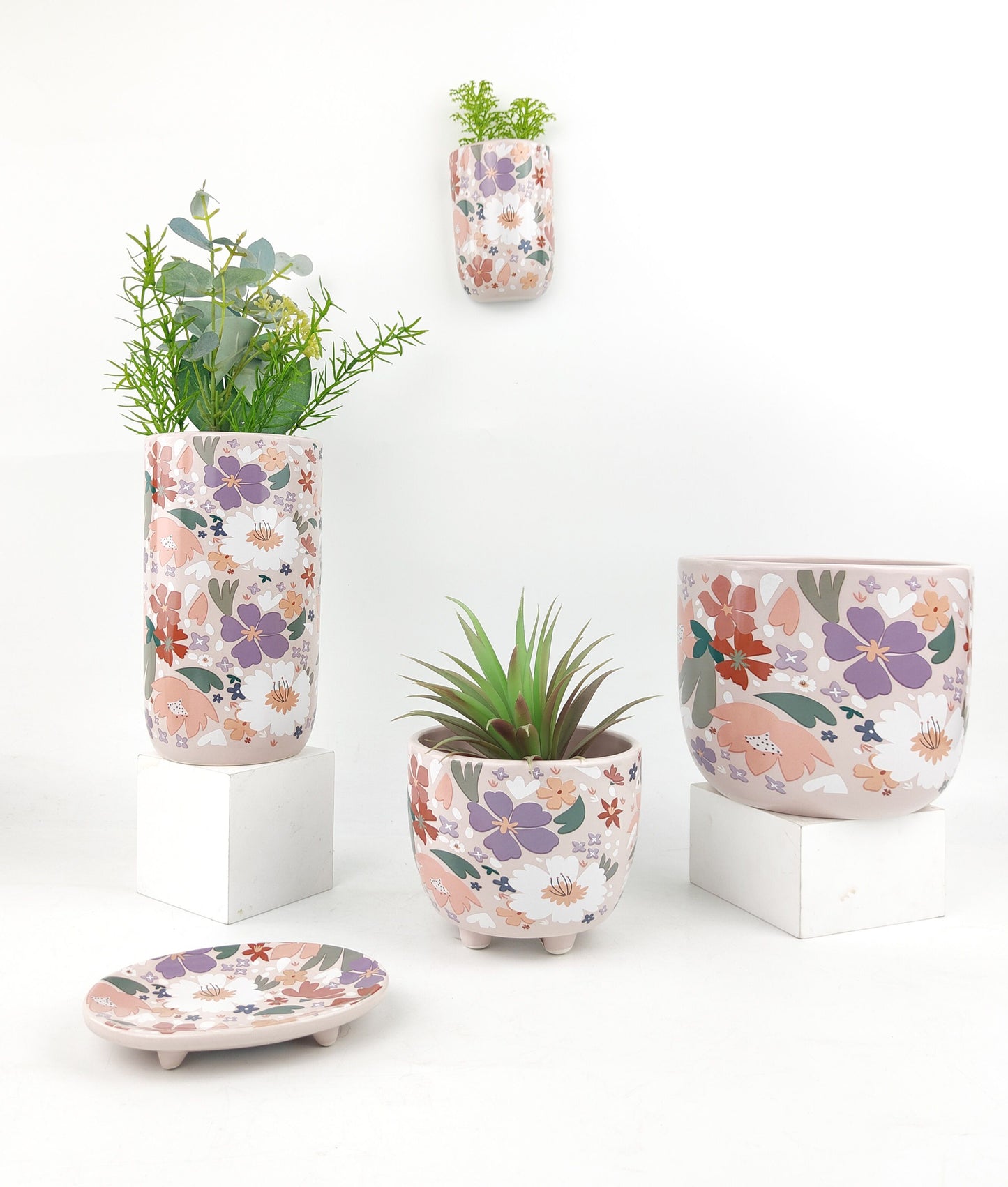 Mae Floral Planter