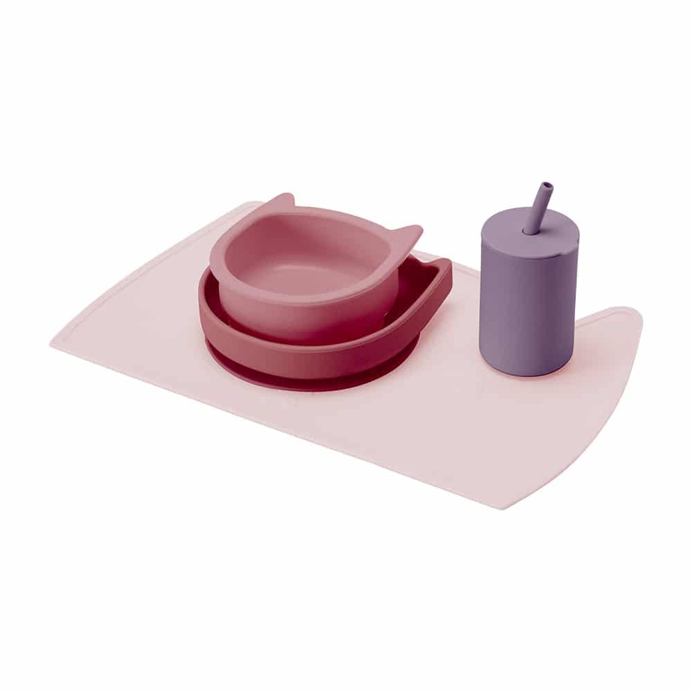 Silicone Dinner 4 Piece Set | Cat