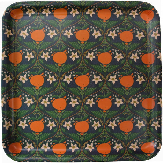 Square Serving Tray | Orange Blossom