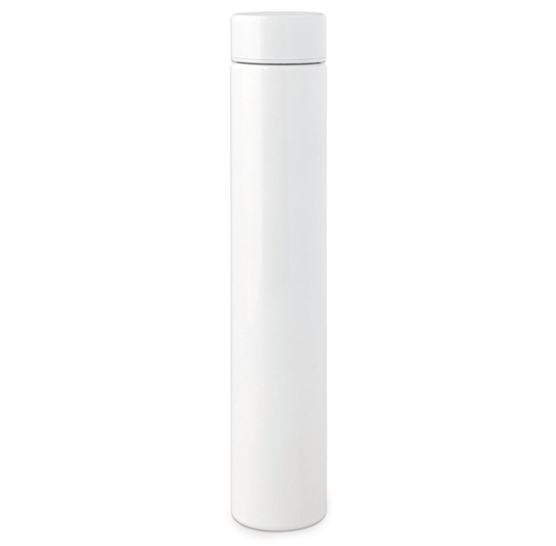 Slim Flask Bottle | Ice White