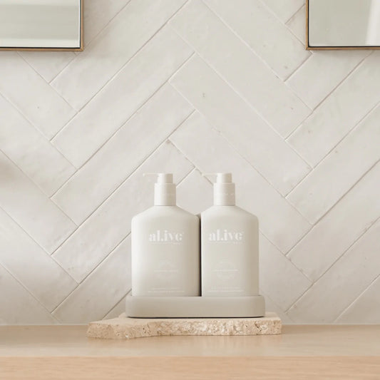 al.ive body | Wash & Lotion Duo - Sea Cotton & Coconut