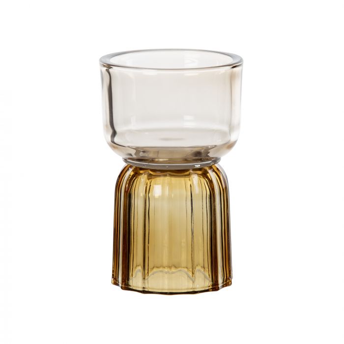 Palais Candle Holder | Amber