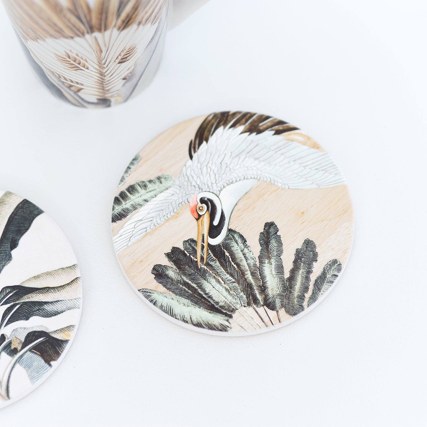 Exotic Ceramic Coaster | 6 Assorted