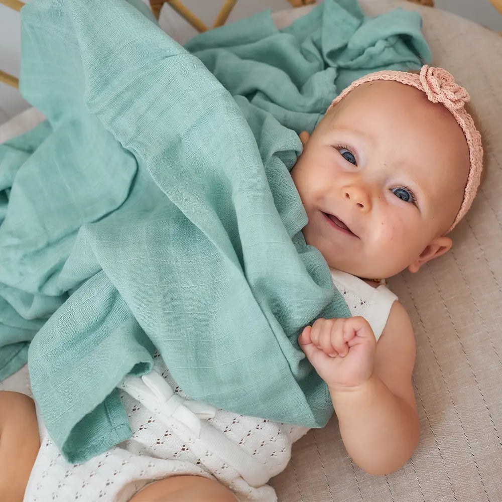 Muslin Swaddle | Mint