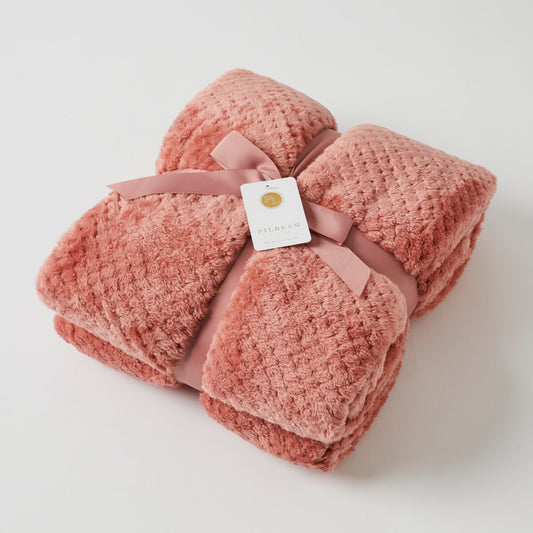 Aria Baby Blanket | Rosewood