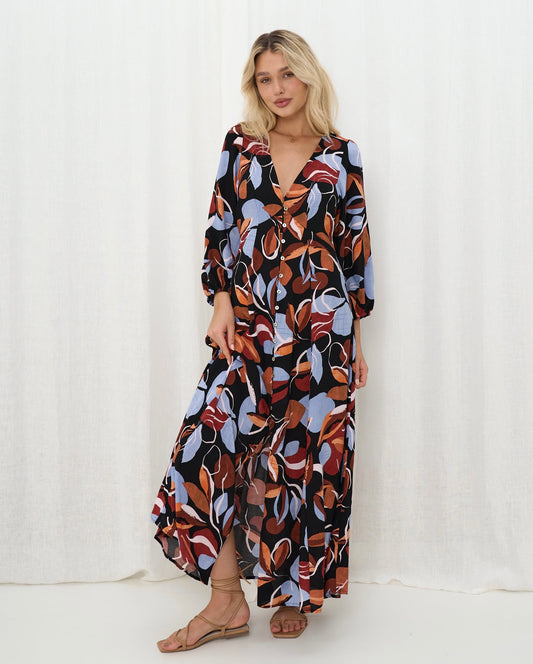 Iris Maxi | Isla Print Maxi